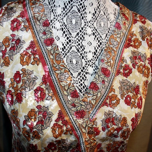 Upcycled NWT silk dress - Picture 3 of 7